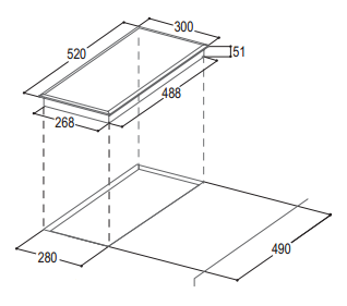 bep tu doi bauer be 32di 2
