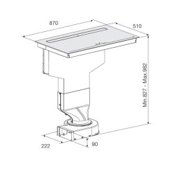 bep tu ket hop hut mui malloca hih 904 slim 2