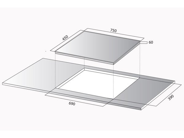 bep tu kocher di 733s nhap khau thai lan made in thailand