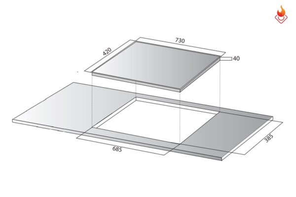 bep tu kocher di 801ge iplus made in gemany bluhavn