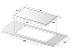 bep tu kocher dib4 888 nhap khau duc made in germany