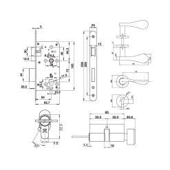 bo khoa cua hafele 49963802 2