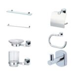 Bộ phụ kiện nhà tắm Caesar Q7300-A6 6 món inox