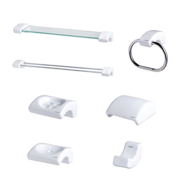 Bộ phụ kiện nhà tắm CAESAR Q940-A6 6 món