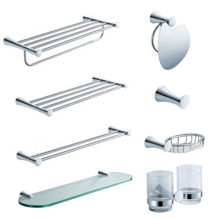 bo phu kien phong tam inax md series 8 mon