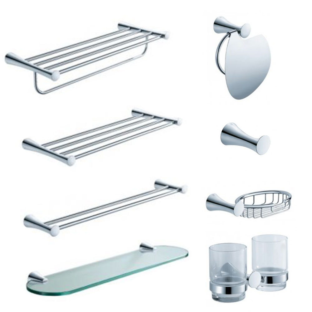 bo phu kien phong tam inax md series 8 mon