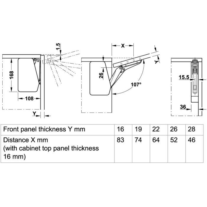 bo tay nang hafele free flap 17 49305830 49305820 3