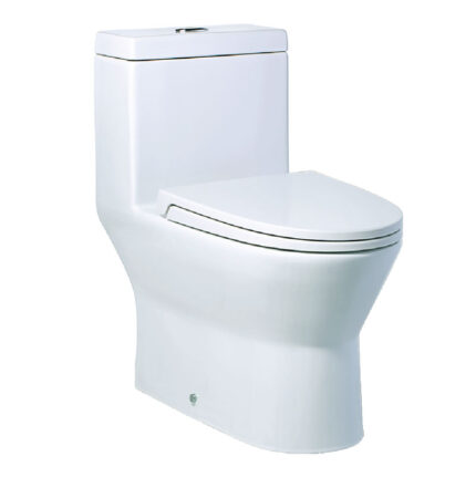 Bồn cầu 1 khối CAESAR C1374 nắp êm MU235