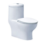 Bồn cầu 1 khối CAESAR C1375 nắp êm M221