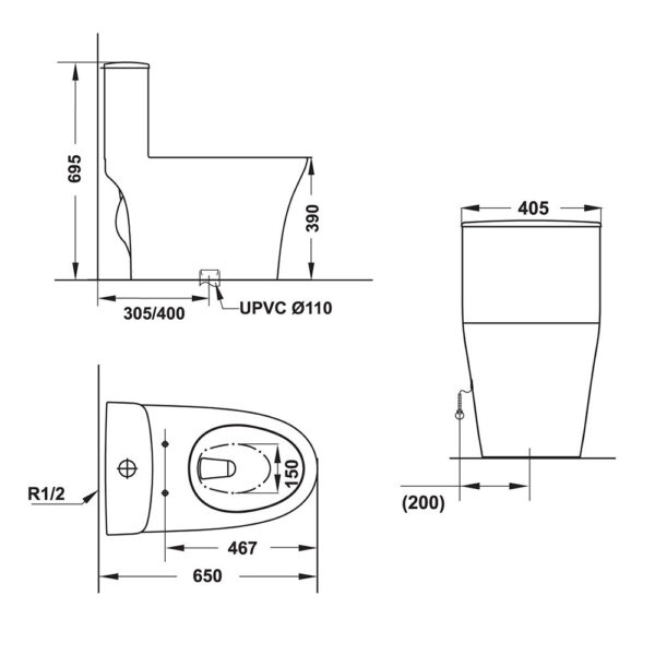 bon cau 1 khoi hafele sapporo 58879406 2