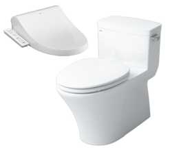 Bồn cầu thông minh INAX AC-991R CW-H17VN Aqua Ceramic nắp điện tử