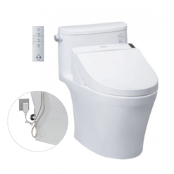 Bồn cầu thông minh TOTO MS887RW6 nắp rửa điện tử TCF6531Z