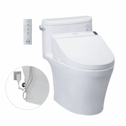 Bồn cầu thông minh TOTO MS887RW6 nắp rửa điện tử TCF6531Z