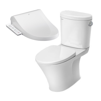 Bồn cầu thông minh INAX AC-710A CW-H18VN Aqua Ceramic nắp điện tử