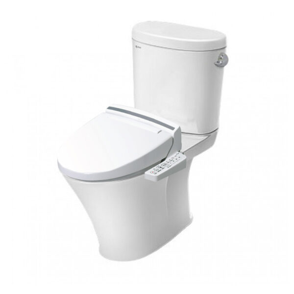 Bồn cầu thông minh INAX AC-710A CW-KB22AVN Aqua Ceramic nắp điện tử