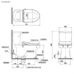 bon cau 2 khoi toto cs350de4 nap rua co tcw1211a