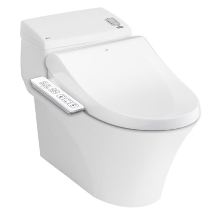 Bồn cầu thông minh INAX AC-1008R CW-H17VN Aqua Ceramic nắp điện tử