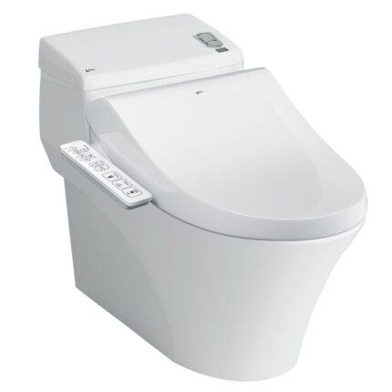 Bồn cầu thông minh INAX AC-1008R CW-H18VN Aqua Ceramic nắp điện tử