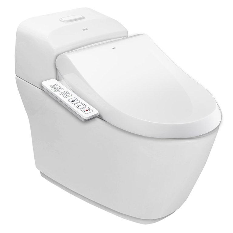 Bồn cầu thông minh INAX AC-1032 CW-H17VN Aqua Ceramic nắp điện tử