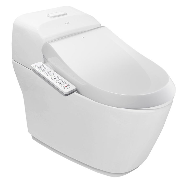 Bồn cầu thông minh INAX AC-1032 CW-H18VN Aqua Ceramic nắp điện tử