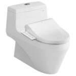 Bồn cầu thông minh INAX AC-1035 CW-H18VN Aqua Ceramic nắp điện tử