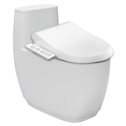 Bồn cầu thông minh INAX AC-1052 CW-H17VN Aqua Ceramic nắp điện tử