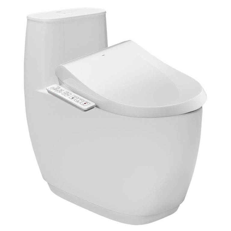 Bồn cầu thông minh INAX AC-1052 CW-H18VN Aqua Ceramic nắp điện tử