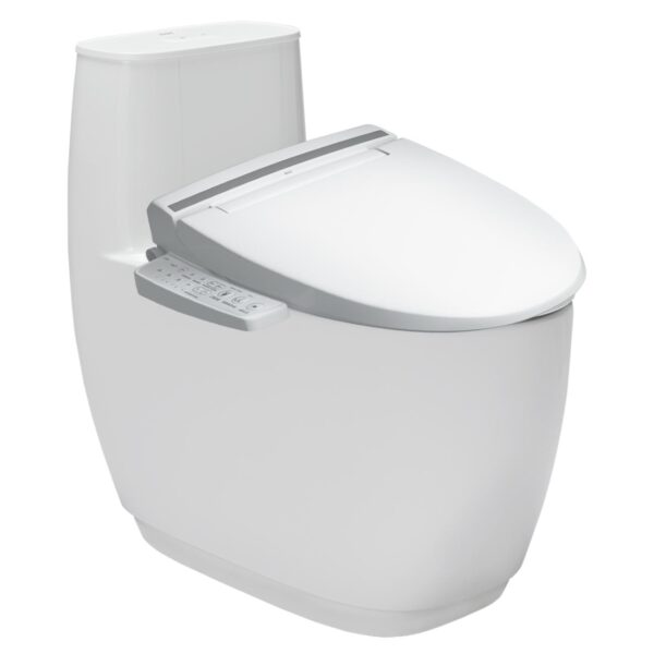 Bồn cầu thông minh INAX AC-1052 CW-KB22AVN Aqua Ceramic nắp điện tử