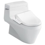 Bồn cầu thông minh INAX AC-1135 CW-H17VN Aqua Ceramic nắp điện tử