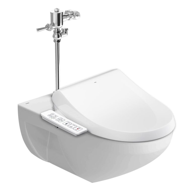 Bồn cầu thông minh INAX AC-22P CW-H17VN treo tường nắp điện tử