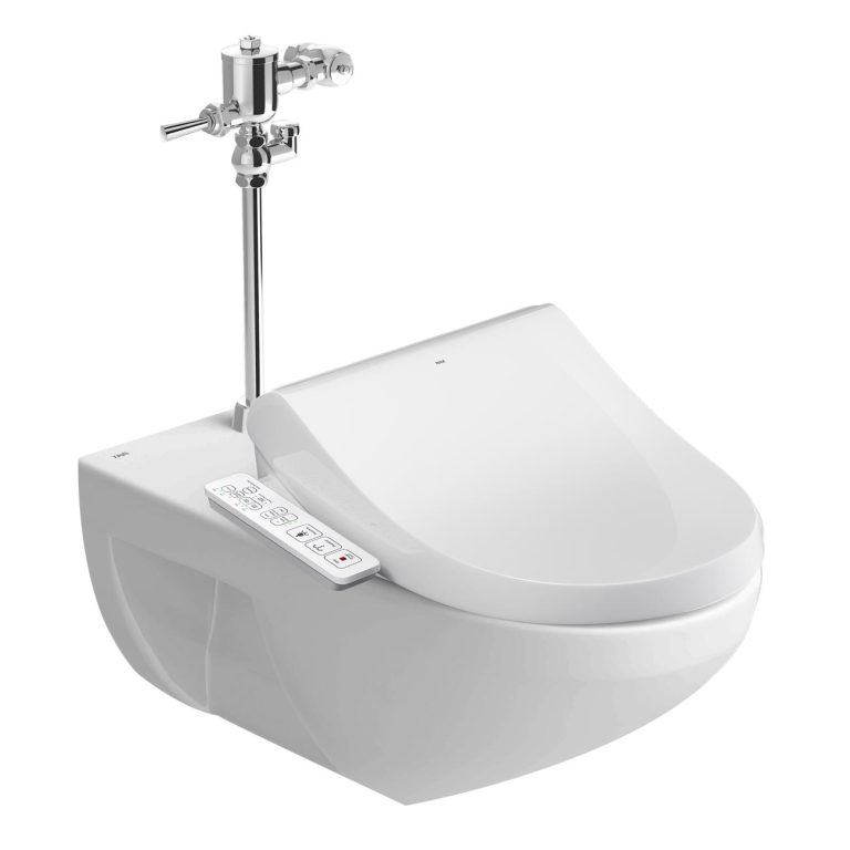 Bồn cầu thông minh INAX AC-22P CW-H18VN treo tường nắp điện tử