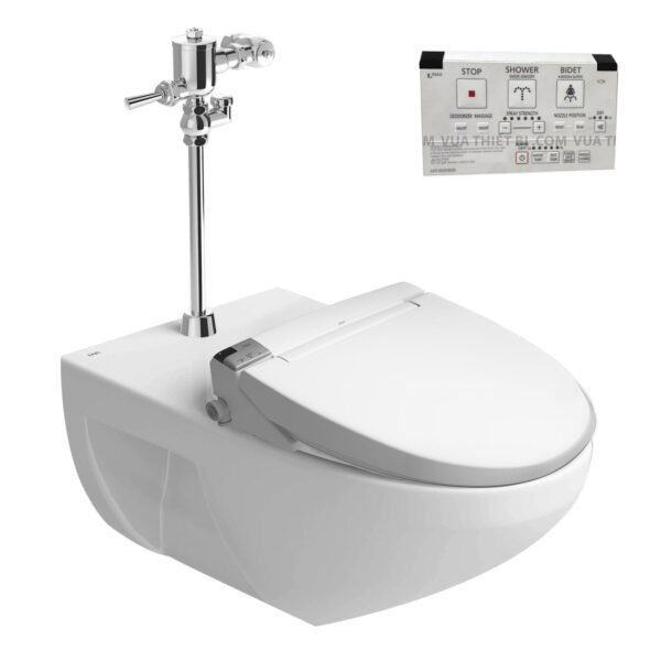 Bồn cầu thông minh INAX AC-22P CW-KA22AVN treo tường nắp điện tử