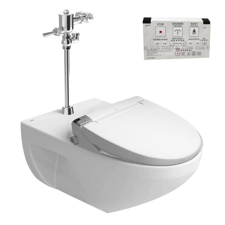 Bồn cầu thông minh INAX AC-22P CW-KA22AVN treo tường nắp điện tử
