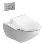 Bồn cầu thông minh INAX AC-23P CW-H17VN treo tường nắp điện tử