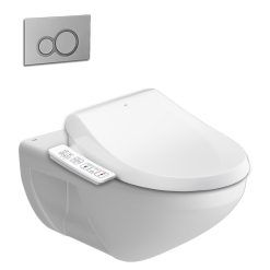 Bồn cầu thông minh INAX AC-23P CW-H18VN treo tường nắp điện tử