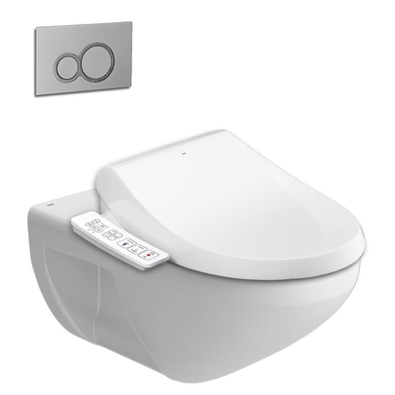 Bồn cầu thông minh INAX AC-23P CW-H18VN treo tường nắp điện tử