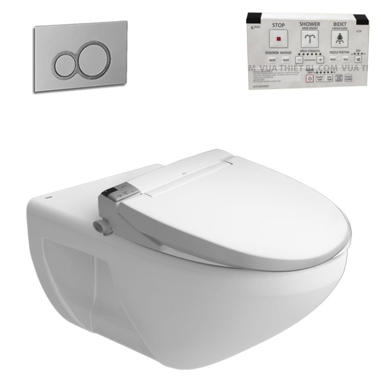 Bồn cầu thông minh INAX AC-23P CW-KA22AVN treo tường nắp điện tử