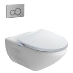 Bồn cầu thông minh INAX AC-23P CW-S32VN treo tường nắp rửa cơ