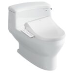 Bồn cầu thông minh INAX AC-4005 CW-H18VN Aqua Ceramic nắp điện tử