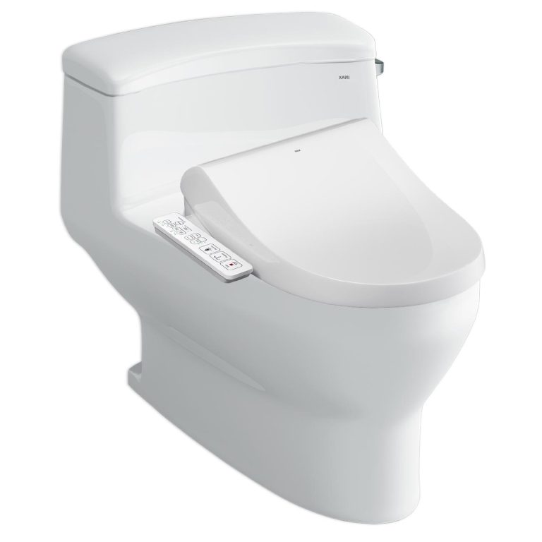 Bồn cầu thông minh INAX AC-4005 CW-H18VN Aqua Ceramic nắp điện tử