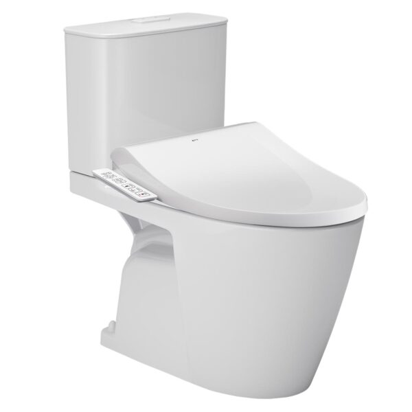 Bồn cầu thông minh INAX AC-602 CW-H17VN Aqua Ceramic nắp điện tử