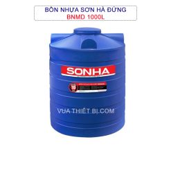 Bồn nước nhựa SƠN HÀ đứng 1000 lít BNMD001000