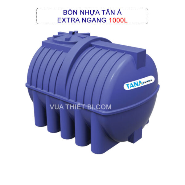 Bồn nước nhựa TÂN Á Extra 1000 lít ngang EX-1000N