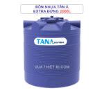 Bồn nước nhựa TÂN Á Extra 2000 lít đứng EX-2000Đ