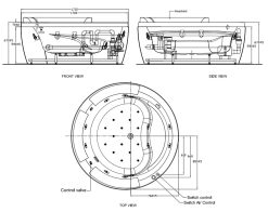 bon tam american standard 70202100 wt 70212100 wt ids lap the massage 17m