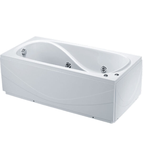 Bồn tắm CAESAR MT0170L/R Massage chân yếm 1.7M