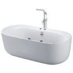 Bồn tắm CAESAR MT0770 Massage lập thể 1.7M