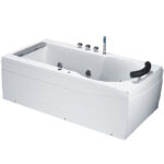 Bồn tắm CAESAR MT211SL/SR Massage sục khí chân yếm 1.7M