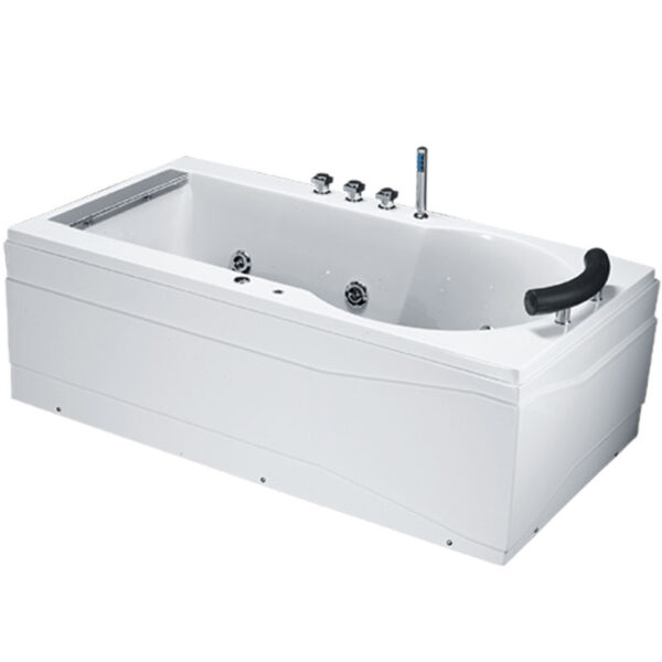 Bồn tắm CAESAR MT211SL/SR Massage sục khí chân yếm 1.7M