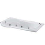 Bồn tắm CAESAR MT3180AL/AR Massage xây 1.8M